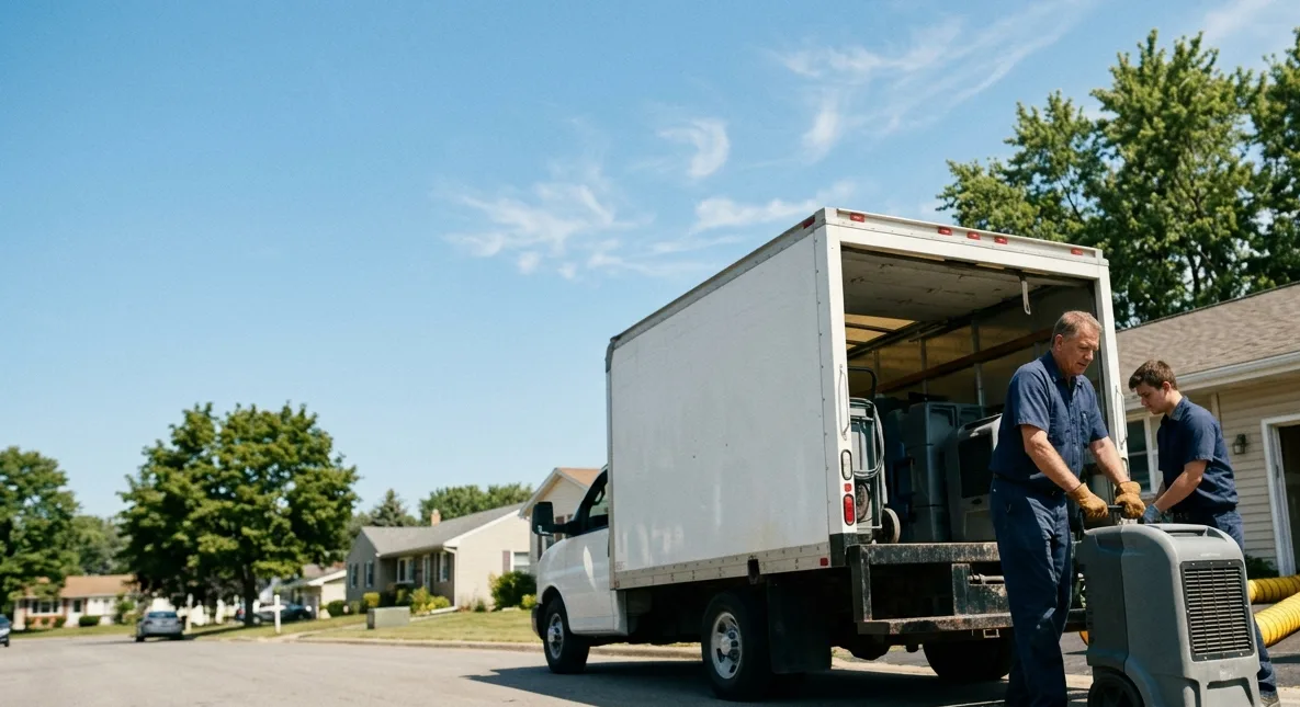 Water Damage Cleanup in Fountain City, IN near me